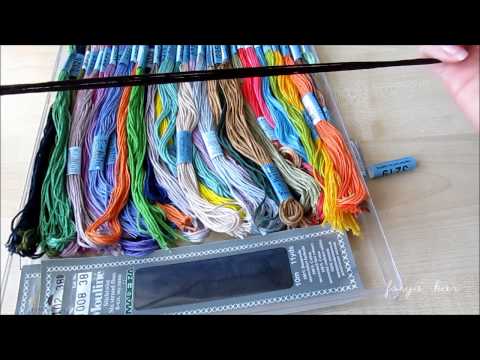 Видео: Хранение и организация ниток - как это делаю я.