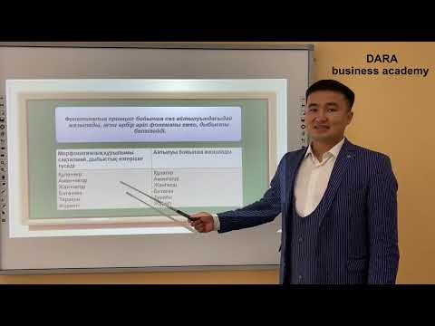 Видео: Орфографиялық норма