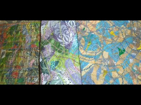 Видео: Техника- текстильная пицца... шью красоту из того что есть в доме...Обзор робот...