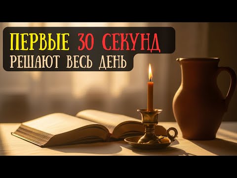 Видео: Первые секунды утра решают всё. Почему утренняя молитва меняет жизнь?