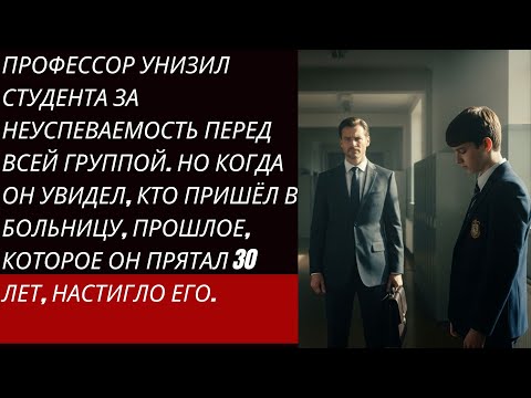 Видео: Учитель унизил ученика за неуспеваемость… но он замер, увидев, кто был его отцом!