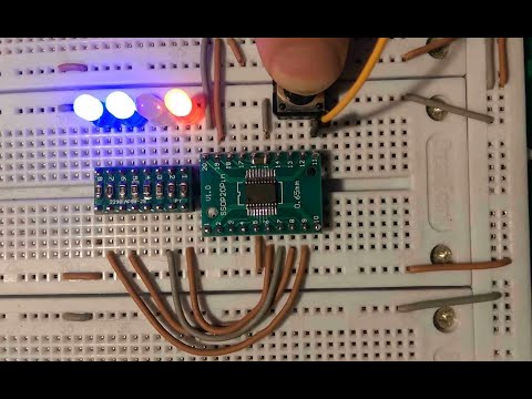 Видео: Подключение кнопки к STM32. Устранение дребезга STM32.