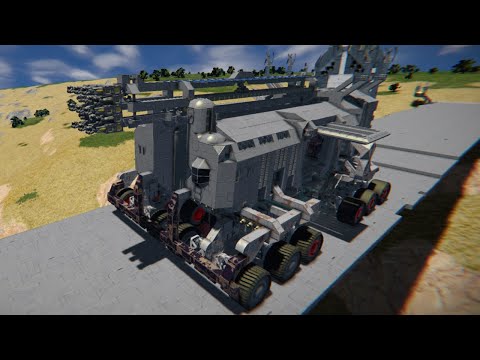 Видео: МОСТ и движение в пустыню ✦Space Engineers✦ #18