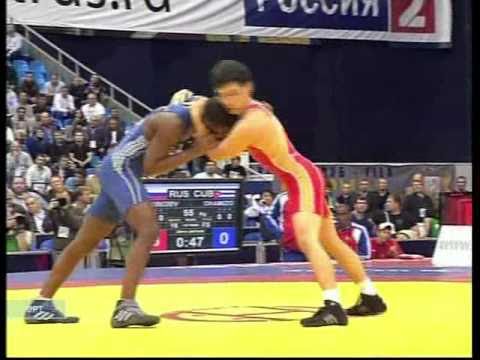 Видео: 55 кг. Лебедев vs Чамисо,Чемпионат мира-2010, 1/2 финала.