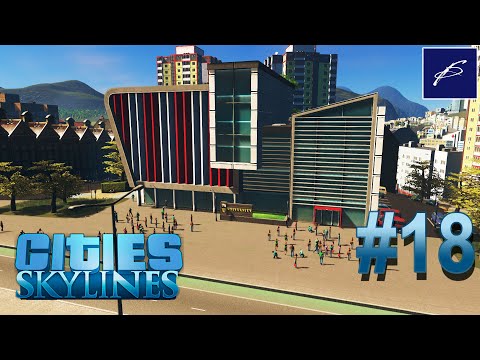 Видео: Университет и экология - Cities Skylines Прохождение #18