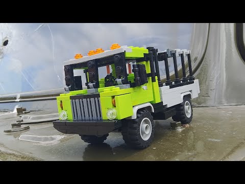 Видео: Инструкция к сборке ГАЗ 66 из LEGO