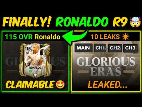 Видео: О боже! 115 Роналду R9 и 10 удивительных утечек в FC Mobile | Mr. Believer