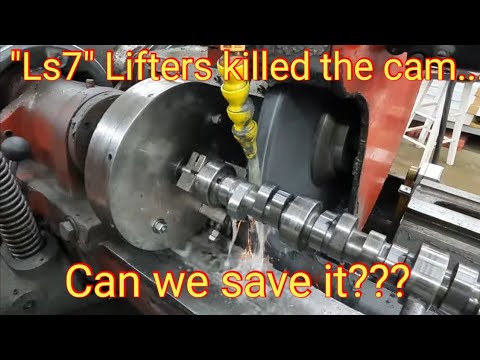 Видео: Мы пытаемся перешлифовать поврежденный кулачок Comp Ls.