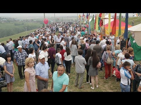 Видео: UTV. Несколько тысяч человек приехали в Татышлинский район на праздник “Тыуган аулым”