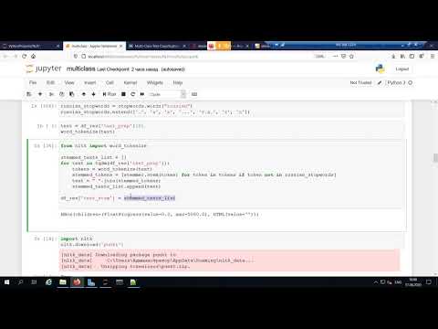 Видео: Многоклассовая классификация текста на Python