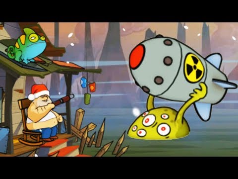 Видео: БОЛОТНАЯ АТАКА битва с НОВЫМ МОНСТРОМ в игре Swamp Attack