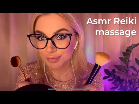 Видео: Asmr massage REIKI / АСМР МАССАЖ / PERSONAL attention / #asmrforsleep #асмр