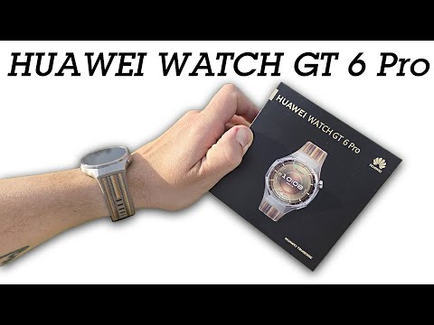 Видео: Часы HUAWEI WATCH GT 6 Pro