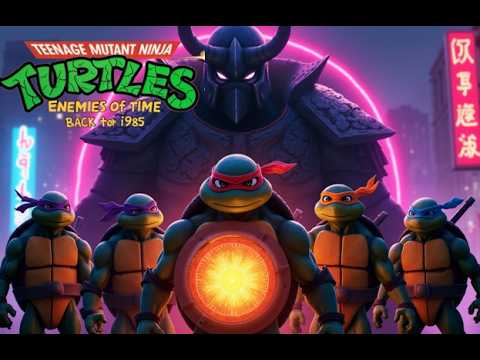 Видео: Черепашки Ниндзя Враги Времени Назад в 85 год (тизер трейлер) TMNT