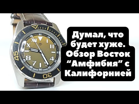 Видео: Все плохо, - сперва подумал я, но по итогу плохо не все | ОБЗОР Восток "Амфибия" 2415.01/14064Б