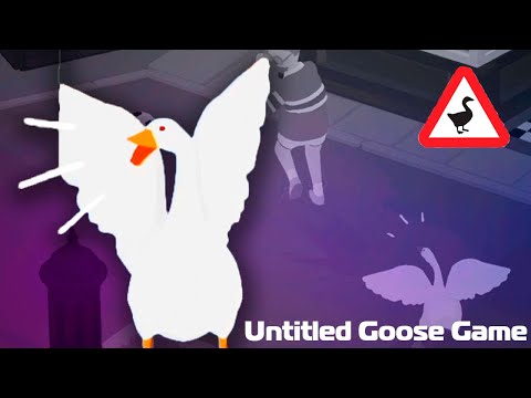 Видео: БЕЗУМНЫЙ ГУСЬ ВОРИШКА ПРОНИК В ГОРОД ( Untitled Goose Game)