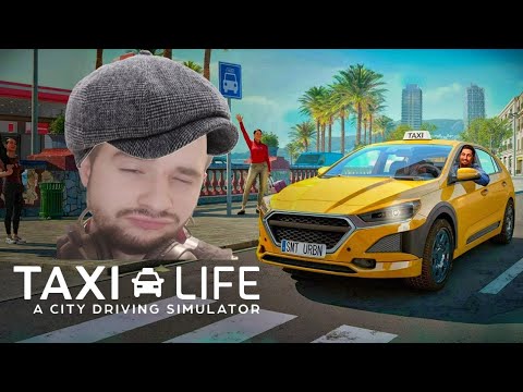 Видео: НОВЫЙ СИМУЛЯТОР ТАКСИСТА!МАГА НА СВЯЗИ! ТОТАЛ БЛЭК (Taxi Life: A City Driving Simulator)  @KUVALDA34
