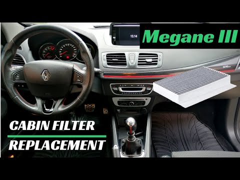 Видео: Замена салонного фильтра - Renault MEGANE 3 | Замена салонного фильтра дома