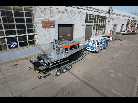 Видео: яркий проект от KrasBoat!!! обзор KrasBoat 760L