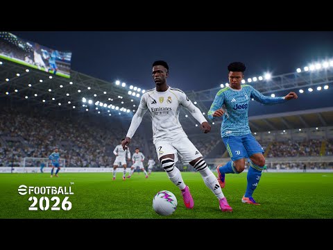 Видео: Электронный футбол 2026 — Реал Мадрид — Ювентус | Лига чемпионов | ПК