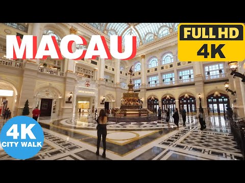 Видео: 4k 2022 Макао прогулка по городу | макао | город макао | макао китай