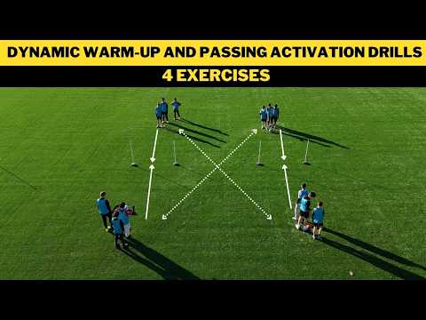 Видео: Динамическая разминка и упражнения для активации передач | 4 упражнения