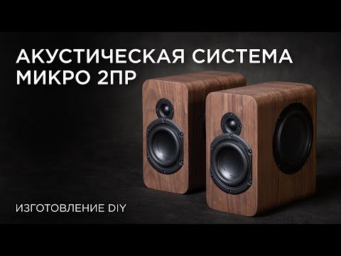 Видео: Акустическая система Микро 2ПР. Изготовление DIY
