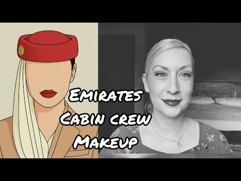 Видео: Преображение в понедельник! Я попробовала вирусный макияж от Emirates Cabin Crew для тех, кому за...