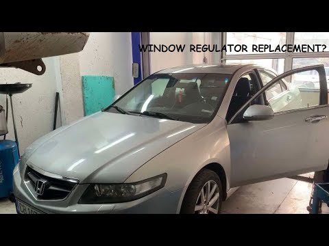 Видео: Замена стеклоподъемника Honda Accord