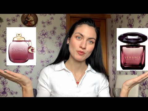 Видео: Crystal Noir Eau de Toilette Versace новый аромат 🪔 распаковка. Затест новинки Coach Wild rose 🥀.