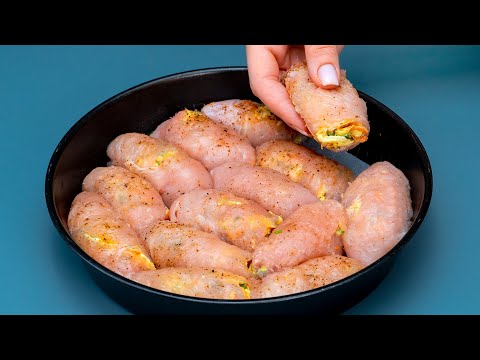 Видео: Рецепт этих куриных рулетов ищут все! Просто и вкусно