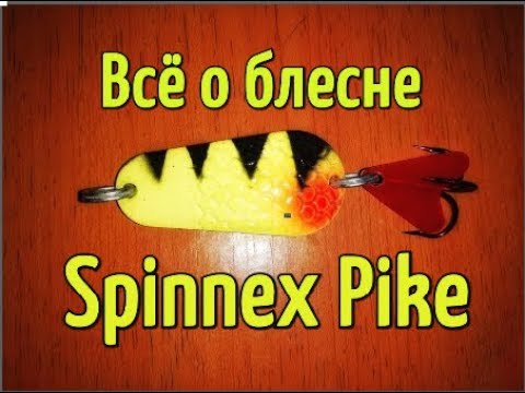 Видео: Колеблющаяся блесна Spinnex Pike. Лучшая бюджетная блесна на щуку для новичка