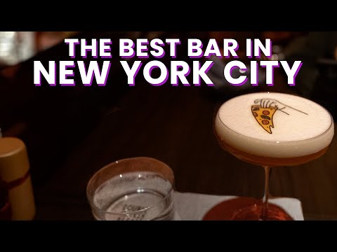 Видео: Я пошел в лучший бар Нью-Йорка