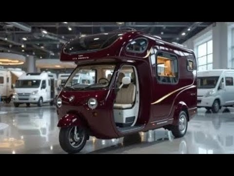Видео: 🔥Электрический трицикл-караван 2025 🚲⚡ | Дом на колёсах будущего