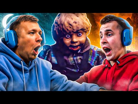 Видео: Странная реакция - Вадим упал со стула! Проходим: From the Darkness