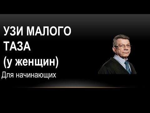 Видео: Эхосемиотика структурных изменений органов малого таза: яичники