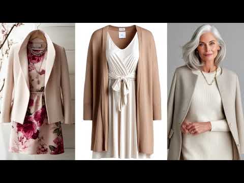 Видео: Платья в стиле casual chic для женщин старше 60 лет, которые помогут выглядеть элегантно, свежо и...