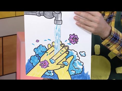 Видео: Аппликация Волшебный кран - Мастерская - С добрым утром, малыши!