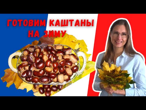 Видео: Съедобные каштаны. Как их готовят во Франции? (Делаем заготовку к новогодним праздникам)