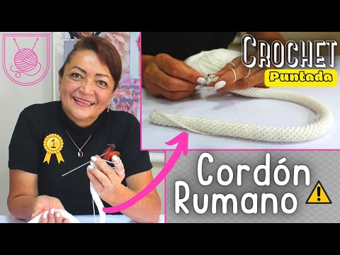 Видео: Плетение шаг за шагом l Румынский шнур крючком - Crochet l Я сделала Cíngulo ♥