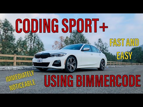 Видео: КОДИРОВАНИЕ SPORT PLUS НА МОЕМ G20 330i BIMMERCODE OBD2