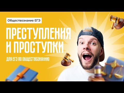 Видео: Виды проступков для ЕГЭ по обществознанию
