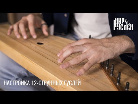 Видео: Настройка 12-струнных гуслей