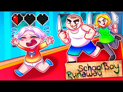 Видео: 😨 Майнкрафт но Если я УМРУ то Я ПРОИГРАЮ ЗЛЫМ РОДИТЕЛЯМ в SCHOOLBOY RUNAWAY!