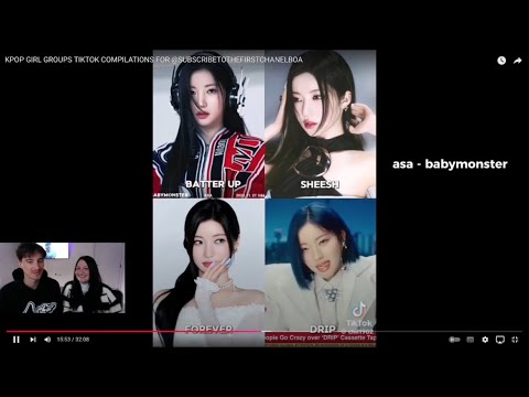 Видео: KPOP GIRL ГРУППЫ TIKTOK ПОДБОРКИ | РЕАКЦИЯ