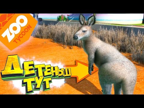 Видео: Кенгуру в ЗООПАРКЕ - Прохождение #4 - ZOO Tycoon