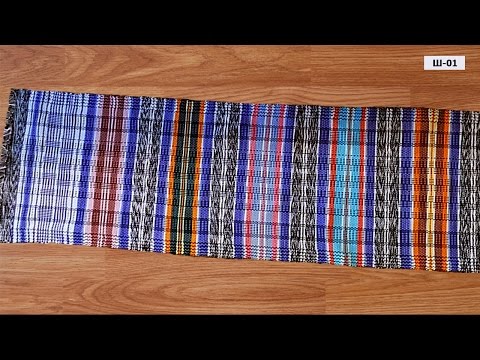 Видео: Ещё раз о схеме заправки основы "Шахматка"