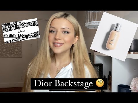 Видео: Тест-драйв тонального крема Dior Backstage / BECCA закрывается!/ Мини влог