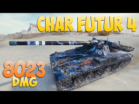 Видео: Char Futur 4 - 5 Kills 8K DMG - Бдительный! - Мир Танков