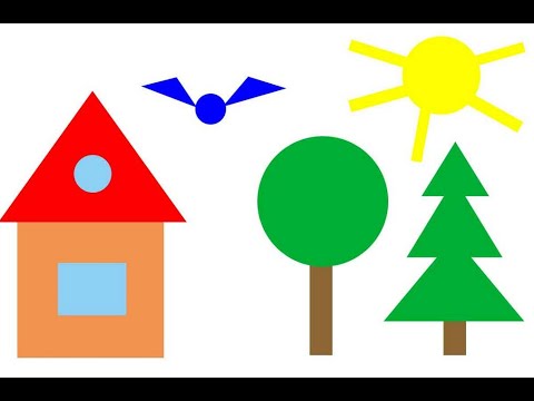 Видео: Занятие по математике "Геометрические фигуры"